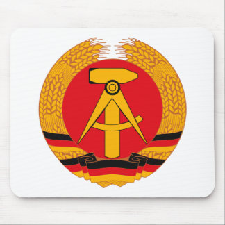 East Germany Coat of Arms Mousepad