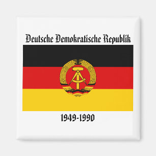 East Germany Flag Magnet