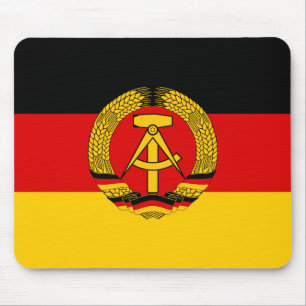 East Germany Flag Mouse Pad
