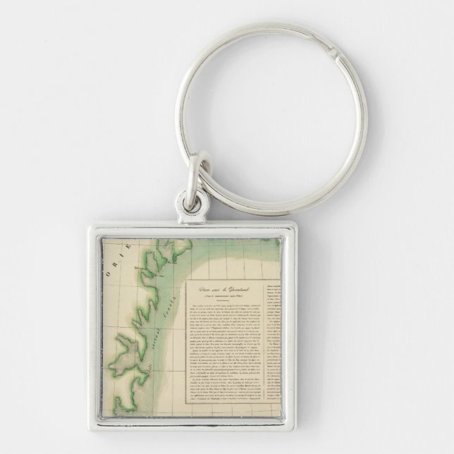 East Greenland 20 Keychain (Front)