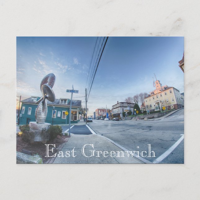 East Greenwich RI Postcard (Front)
