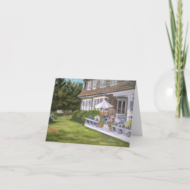 EAST HAMPTON PORCH CARD (Front)