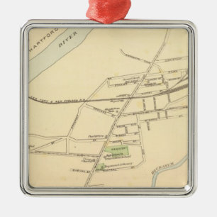 East Hartford Metal Ornament
