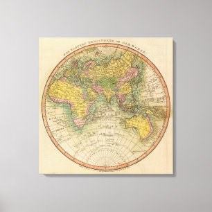 East Hemisphere Canvas Print