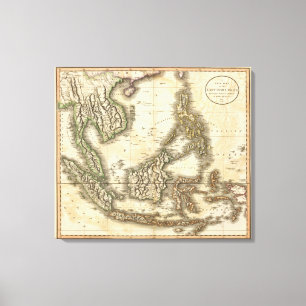 East India Isles 2 Canvas Print