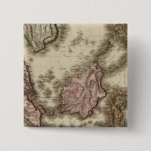 East India Isles 3 2 Inch Square Button