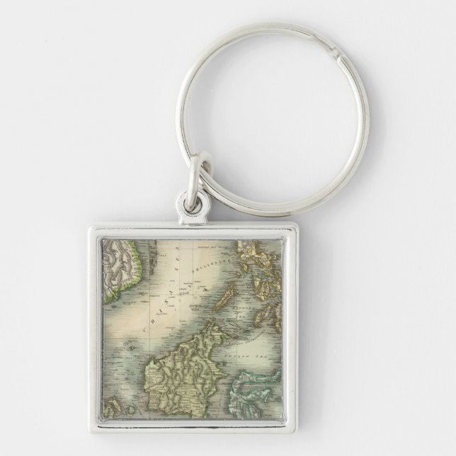 East India Isles 3 Keychain (Front)