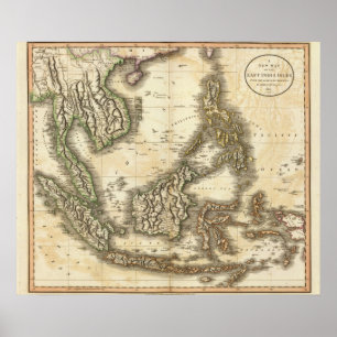 East India Isles Poster