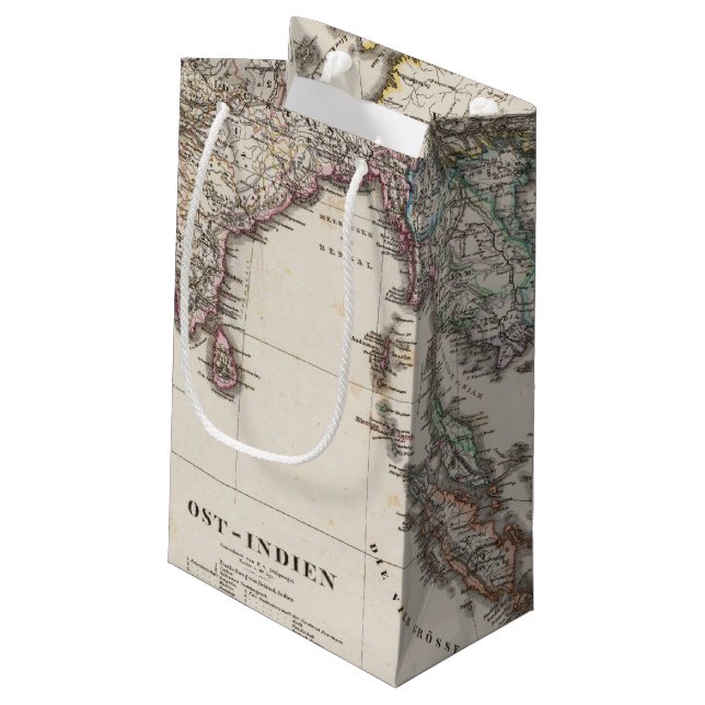 East India Small Gift Bag (Back Angled)