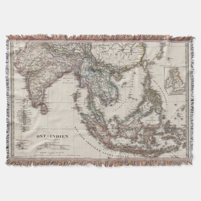 East India Throw Blanket (Front)