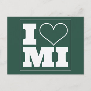 East Lansing (MI) Tailgate Invitation Postcard