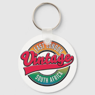 East London South Africa logo Keychain