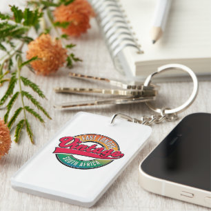 East London South Africa logo Keychain