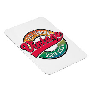 East London South Africa logo Magnet
