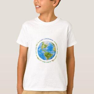 East Longmeadow Earth Day, original logo, T- Shirt