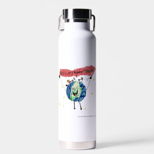 East Longmeadow Earth Day Water Bottle 2023 Logo