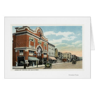 East Main Street Vue du théâtre américain