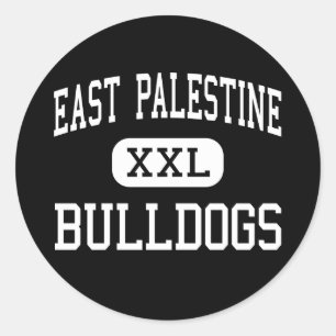 East Palestine - Bulldogs - High - East Palestine Classic Round Sticker