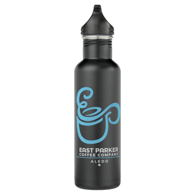 East Parker Coffee "Cup" 24 oz SS Bottle - Black (Right)