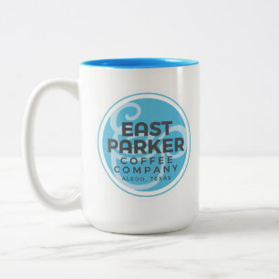 East Parker Round Logo 15 oz. Coffee Mug Cup