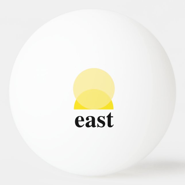 EAST Ping Pong Ball (Front)