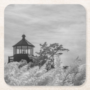 East Point Lighthouse Square Paper Coaster
