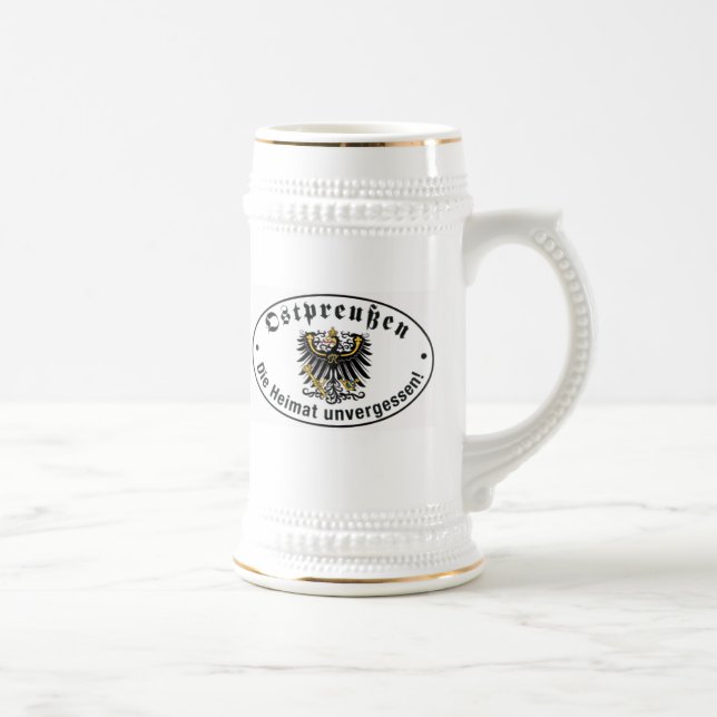 East Prussia Bier Stein (Right)