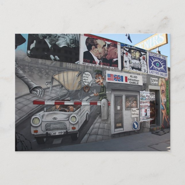 East Side Gallery Postcard (Front)
