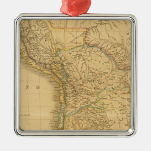 EaSt. South America Metal Ornament