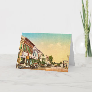 East Street Healdsburg Card