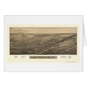 East Syracuse, NY Panoramic Map - 1885