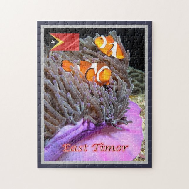 East Timor - Anemonefish - Jigsaw Puzzle (Vertical)
