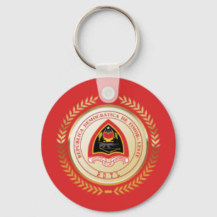 East Timor Coat of Arms Keychain