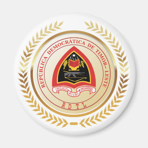 East Timor Coat of Arms Magnet