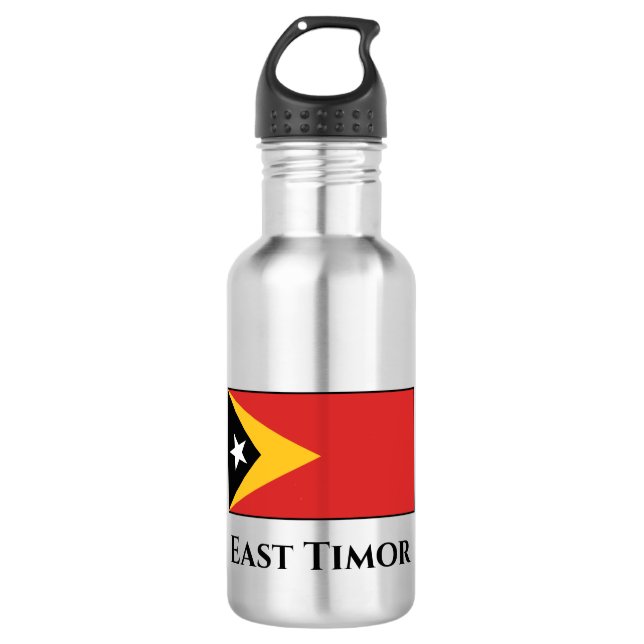 East Timor Flag 532 Ml Water Bottle (Front)