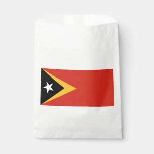 East Timor Flag Favour Bag