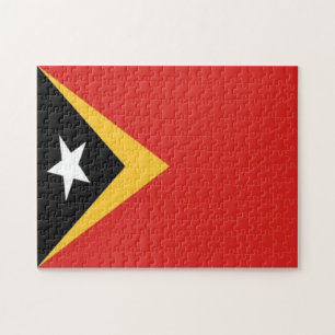 East Timor - Flag - Jigsaw Puzzle