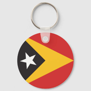 East Timor Flag Keychain