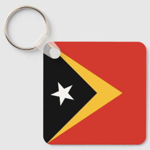 East Timor Flag Keychain