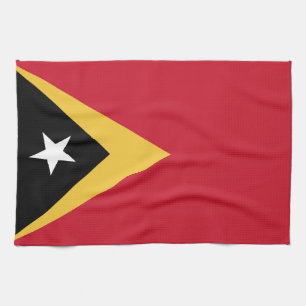 East Timor flag Kitchen Towel