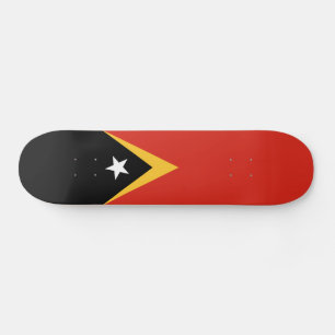 East Timor Flag Skateboard