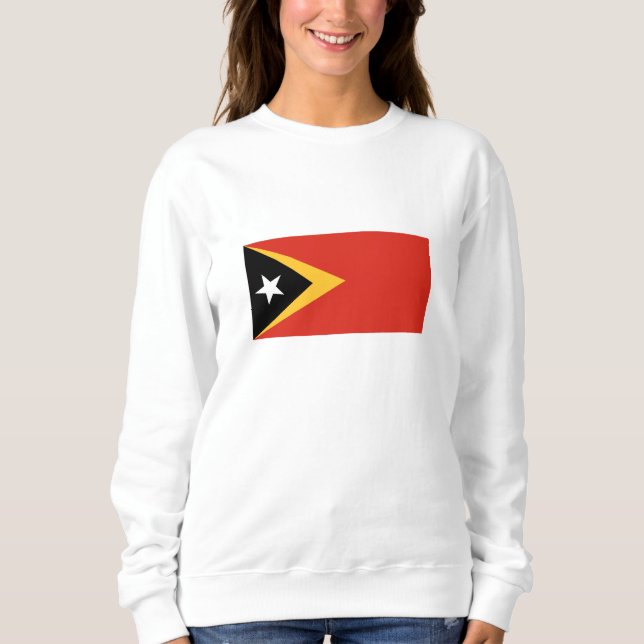 East Timor Flag Sweatshirt (Front)