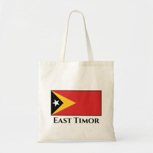 East Timor Flag Tote Bag