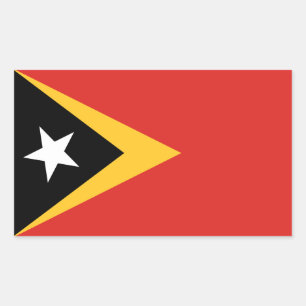 East Timorese Flag, Flag of East Timor Sticker