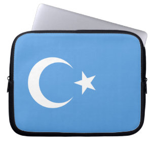 East Turkestan Uyghur Flag Laptop Sleeve
