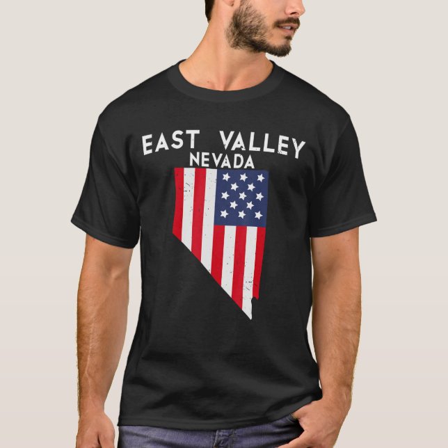 East Valley Nevada USA State America Travel Nevada T-Shirt (Front)