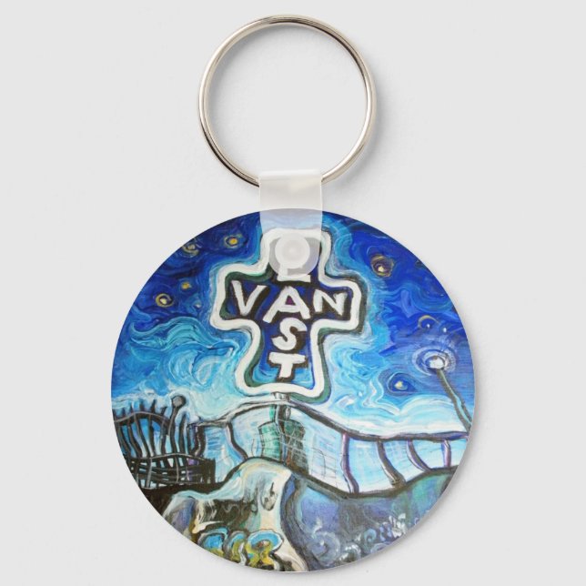 East Van Keychain (Front)