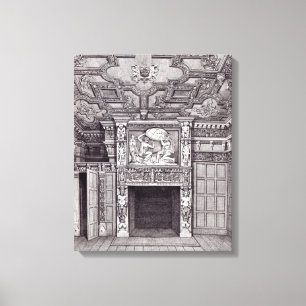 East View of first floor of Sir Paul Pindar's Canvas Print