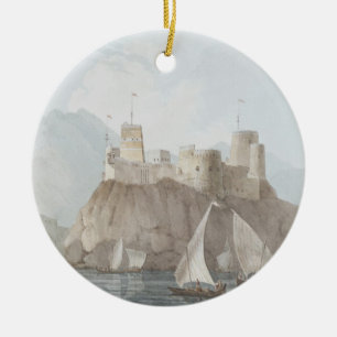 East View of the Forts Jellali and Merani, Muskah, Ceramic Ornament