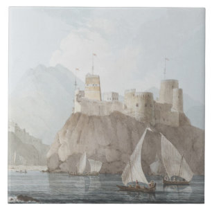 East View of the Forts Jellali and Merani, Muskah, Tile
